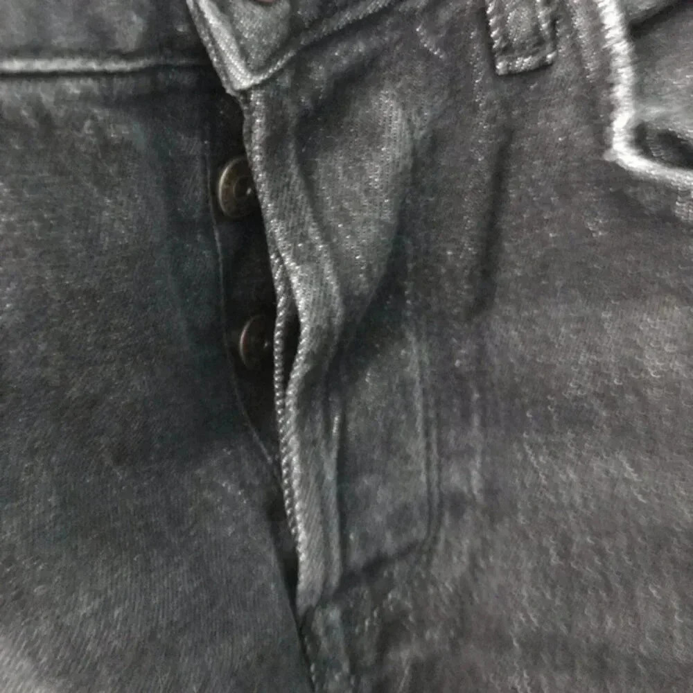 BDG Straight Jeans Black washed - Picture 2 of 12